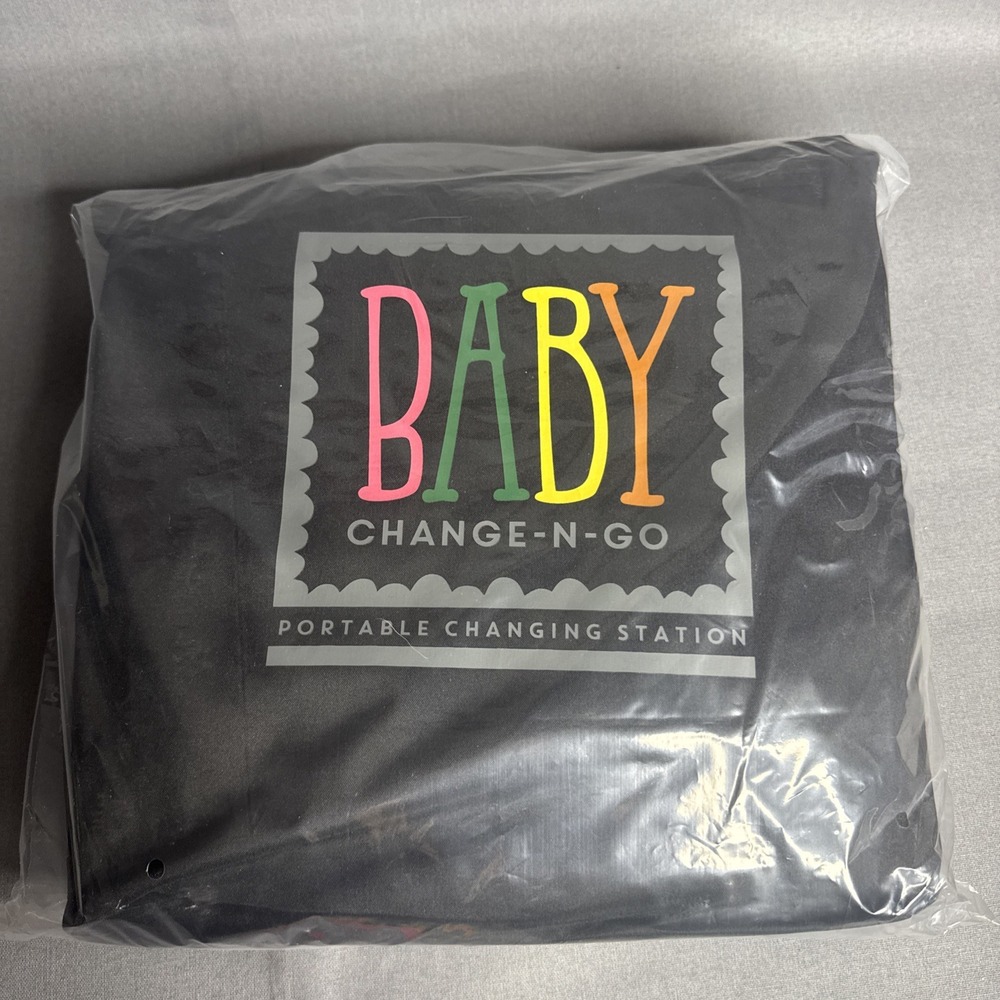Baby Change-N-Go: Portable Travel Diaper Changing Station Center - Black NEW - Picture 10 of 12